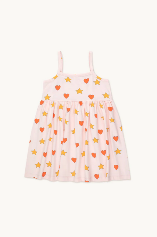 Hearts Stars Dress - Tiny cottons