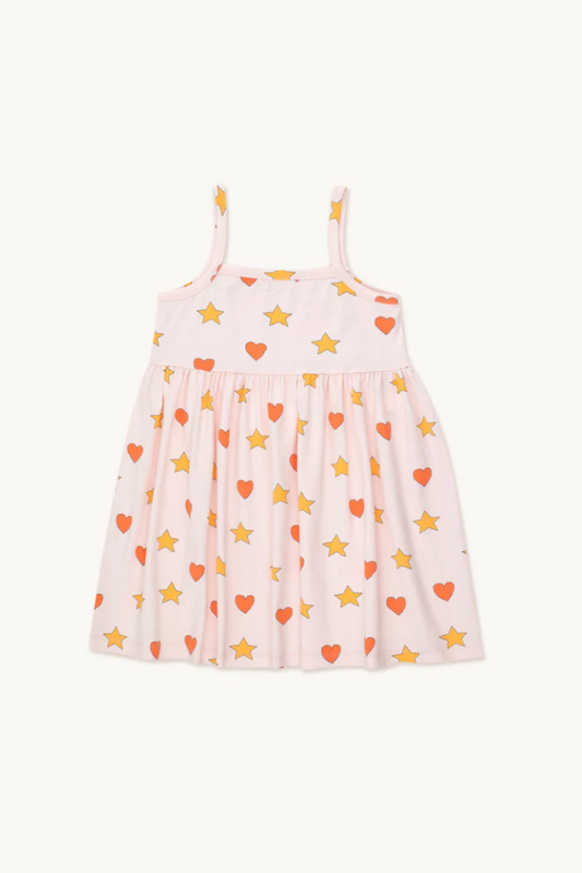 Hearts Stars Dress - Tiny cottons