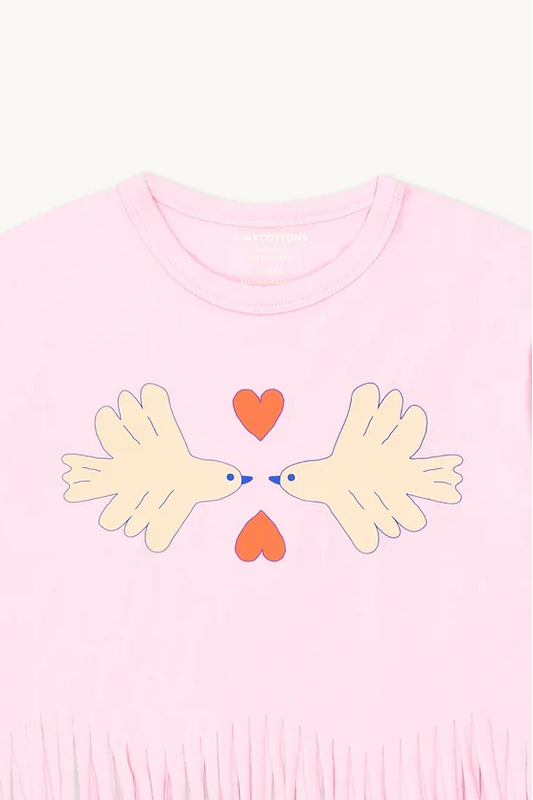 Doves Tee, Light Pink - Tiny cottons