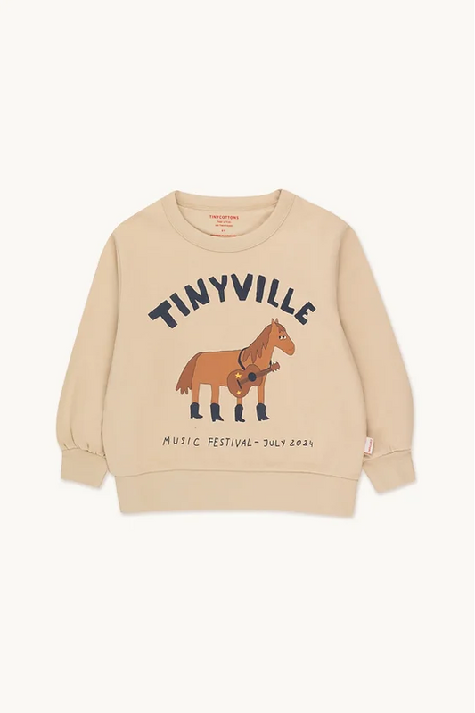 Festival Sweatshirt, Vanilla - Tiny cottons