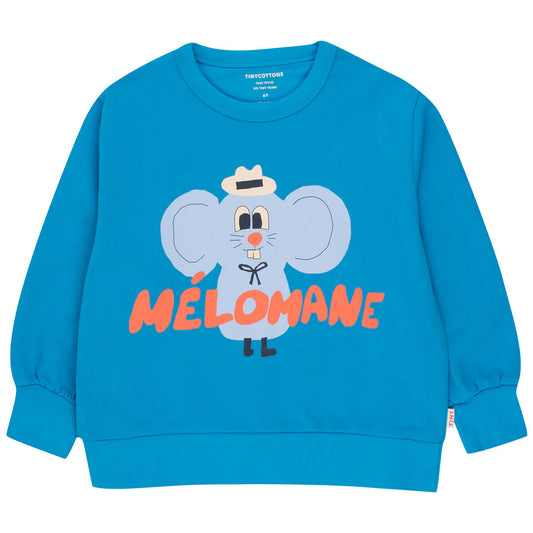 Melomane Sweatshirt ,Blue- Tiny cottons