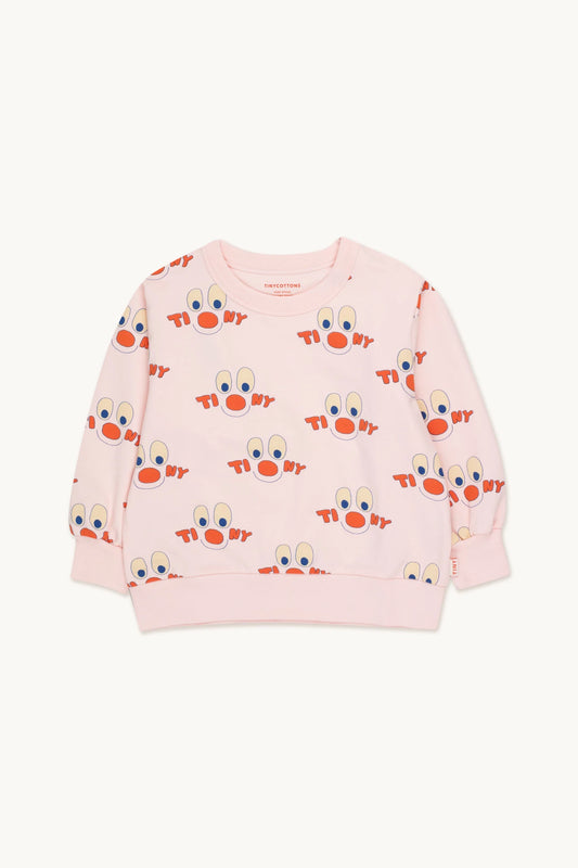 Clowns Sweatshirt, Vanilla - Tiny cottons