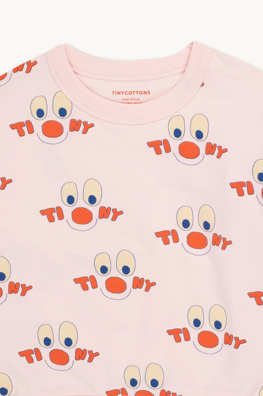 Clowns Sweatshirt, Vanilla - Tiny cottons