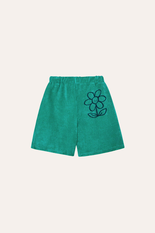 Green Terry Shorts- The Campamento